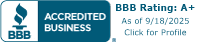 Better Business Bureau accredited business